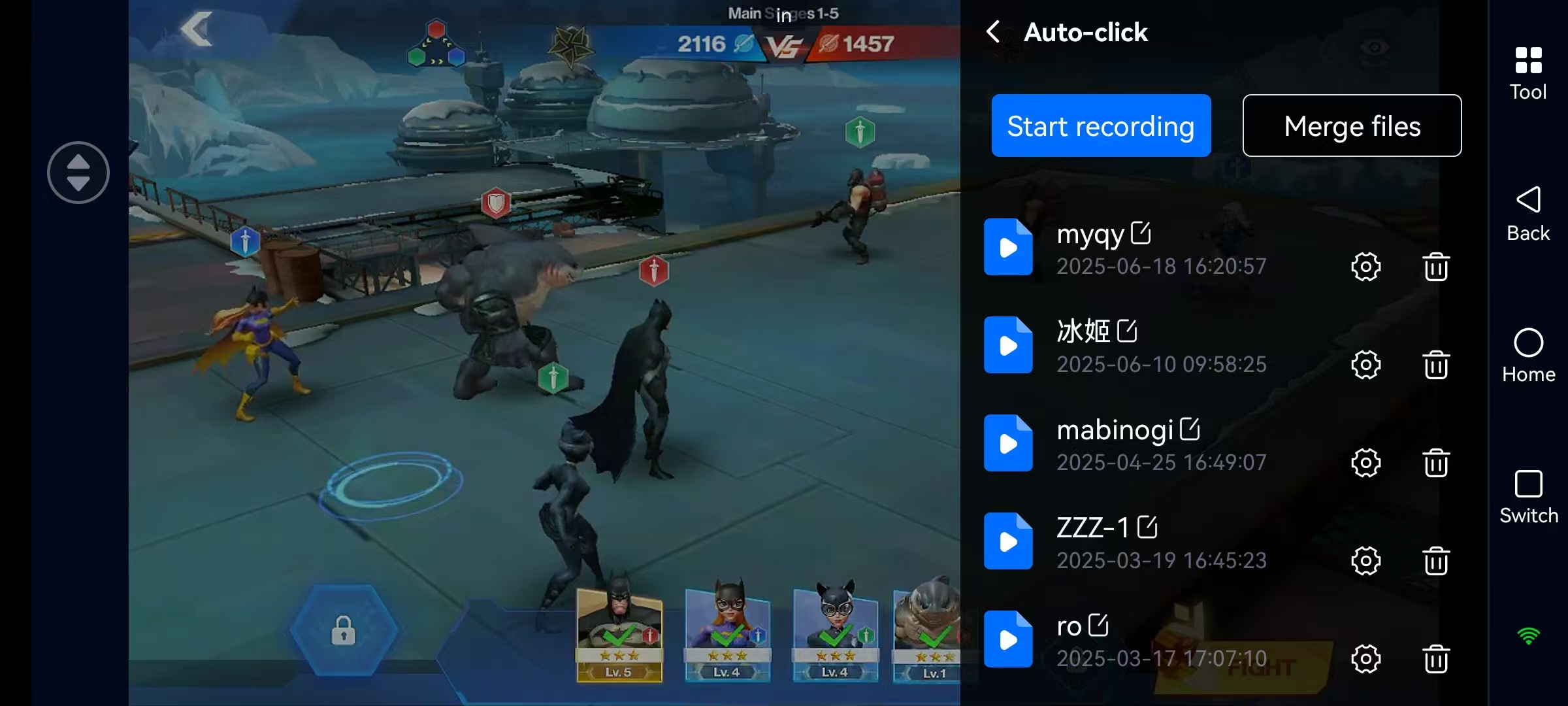 DC Worlds Collide auto